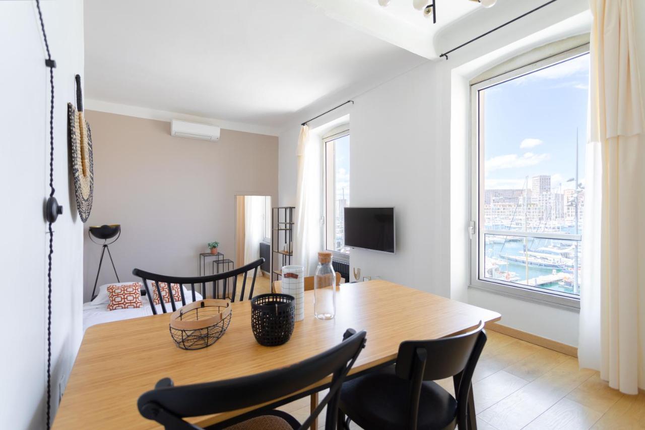Le Rive Neuve Standing Vieux-Port - Appartement 1 Chambre 4 Pers Vue Mer Clim マルセイユ エクステリア 写真
